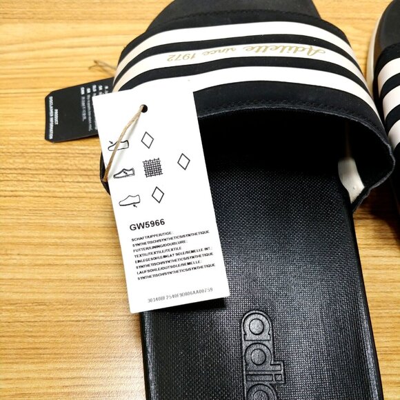 NWT adidas Adilette Comfort Slides 50th Anniversary - Picture 5 of 5